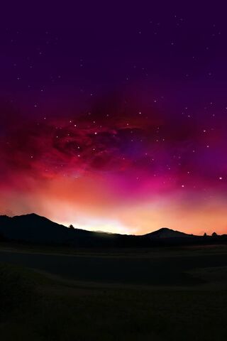 Celestial Dawn: A Symphony of Colors 🌌🌄