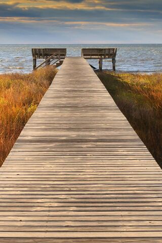 Pathway to Serenity: A Walk by the Water 🌊✨