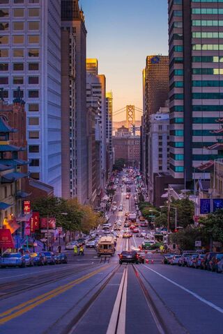 Golden Hour in San Fran..