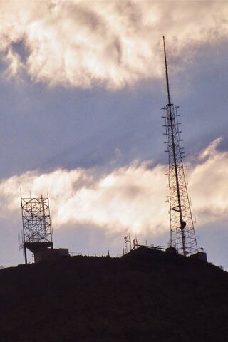 Skyward Signals: The Antenna Tower
