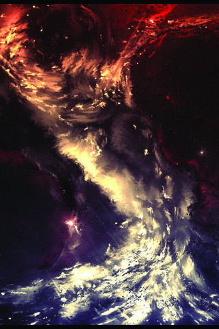 Cosmic Tempest: A Dance of Stars and Storms 🌌⚡