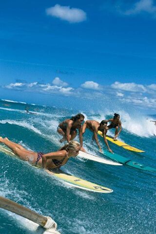 Surfing Bliss in Paradi..