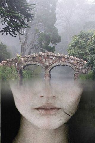 Mystical Reflections: Nature's Embrace 🌿✨