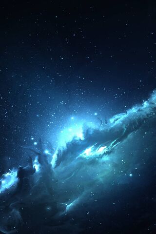 Niebieska Galaxy