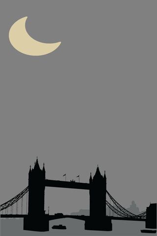 Lunar Serenity Over the Bridge 🌙🌉