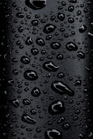 Black Water Droplets