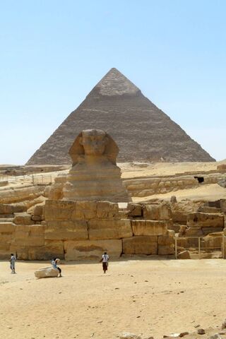 Guardians of Ancient Mysteries: The Pyramid and Sphinx