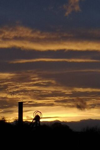 Sunset Over the Coal Mine: A Glimpse of History