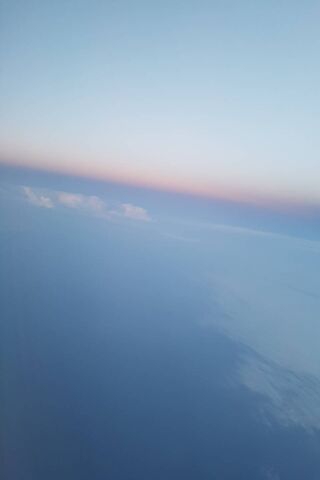 Skyward Serenity: A Glimpse from Above 🌅✈️