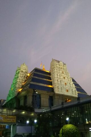 Majestic Serenity: The Temple at Dusk 🌅