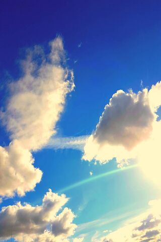 Heavenly Canvas: A Dance of Clouds ☁️✨