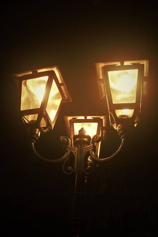 Three Lamps