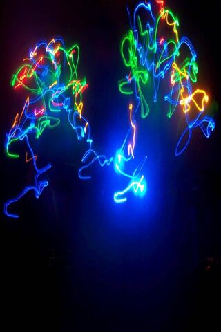 Abstract Neon Light