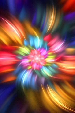 Whirlwind of Colors: The Blooming Essence