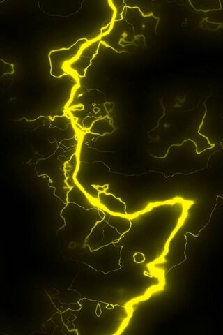 yellow lightning background