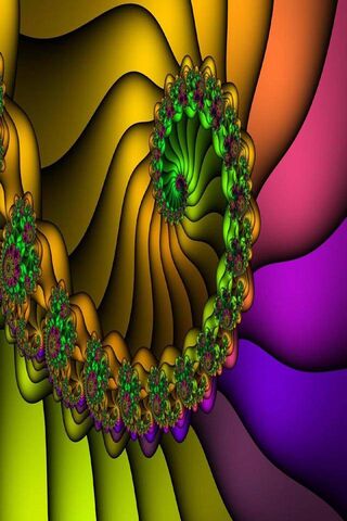Vibrant Whirls of Infin..