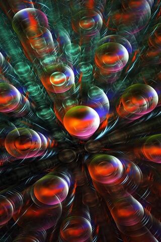 Crimson Orbs: A Journey Through the Veins of Imagination