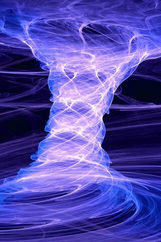 Whirling Wonders: The Dance of the Purple Tornado 🌪️💜