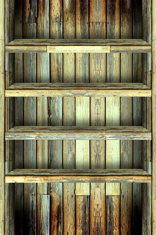Rustic Charm: The Beauty of Wood Shelves 🌲✨