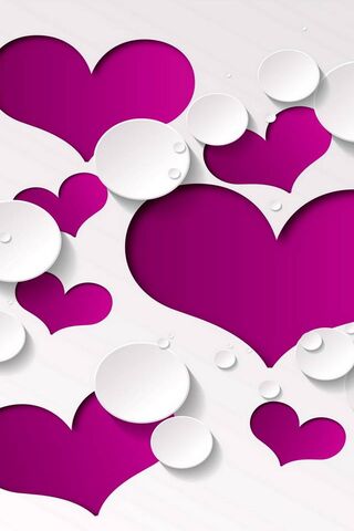 Love in Shades of Purple and White 💜🤍