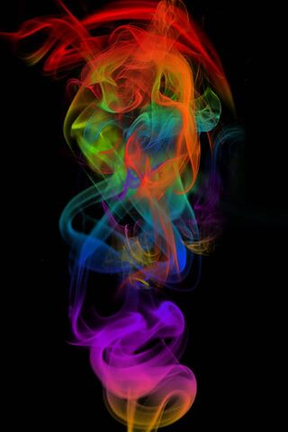 Whispers of Color: A Dance of Smoke 🌈💨