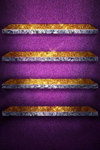 Glistening Dreams on the Purple Shelf ✨💜