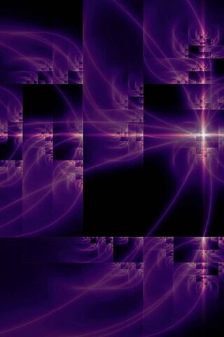 Mystical Waves of Purple