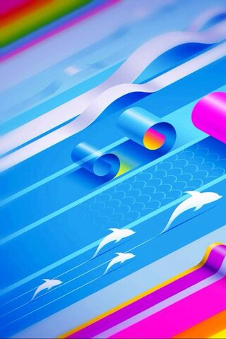 Waves of Color: The Dance of Ripples 🌊✨