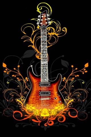 Ignite Your Passion: The Fire Guitar