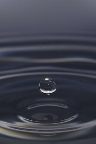 Ripples of Serenity: The Waterdrop's Dance 💧✨