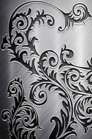 Elegant Steel Flourish 🌟