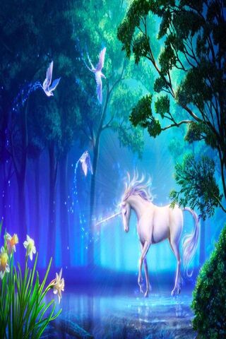 HD desktop wallpaper Fantasy Horse Unicorn Snowfall Fantasy Animals  download free picture 1530889