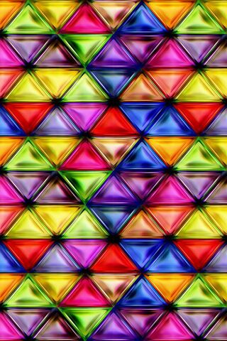 Vibrant Mosaic of Colorful Glass ✨🌈