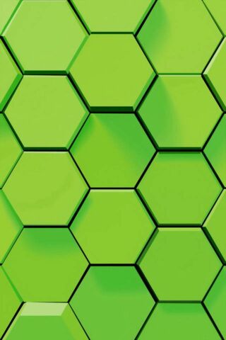 Vibrant Green Honeycomb Delight 🍯💚