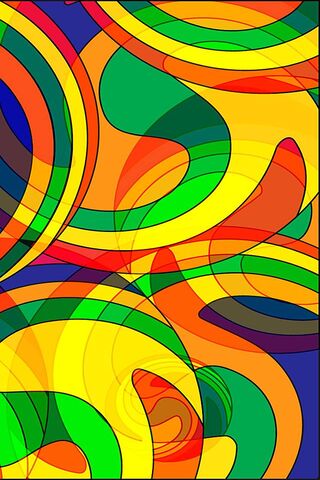 Vibrant Whirls of Color 🌈