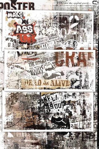 Grunge Vibes: A Retro Collage of Sound