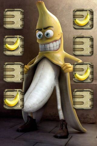 有趣的香蕉架