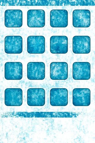 Cool Blue Apple Shelf D..