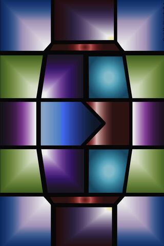 Vibrant Glass Mosaic