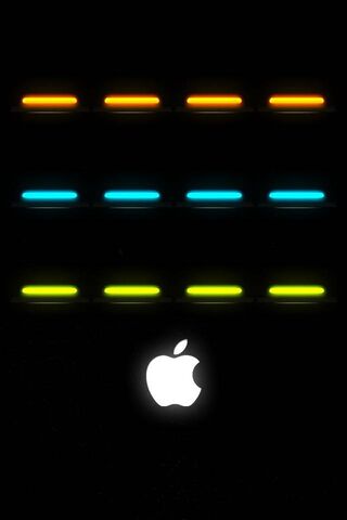 Illuminated Apple: A Modern Display of Innovation 🍏✨