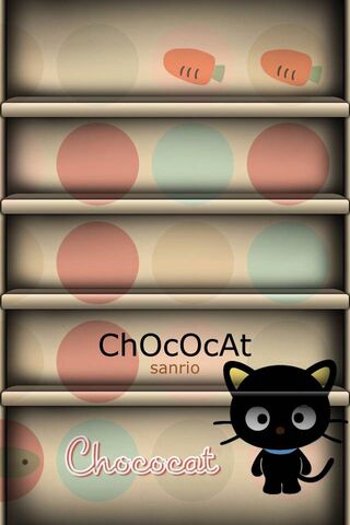 Chococat's Cozy Shelf of Delights 🐾🍫