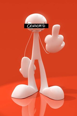 The Playful Gesture of Censorship