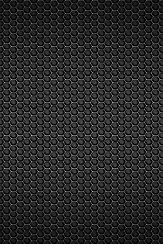 Hexagonal Harmony: The Beauty of Black Cells