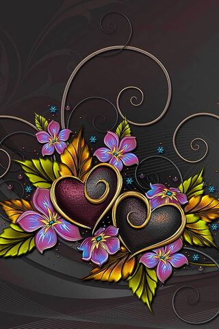 Hearts in Bloom 🌸❤️