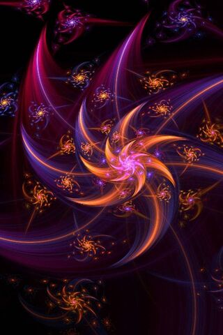 Cosmic Whirlwind: A Dance of Colors 🌌✨