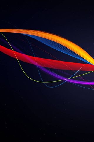 Hd Ribbons Wallpaper - Download to your mobile from PHONEKY