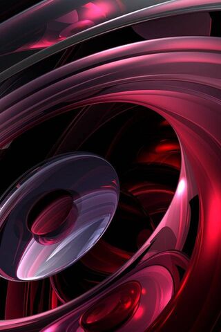 Crimson Swirls of Elegance
