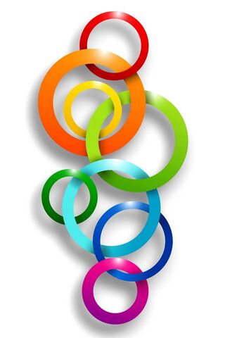 Vibrant Circles of Creativity 🎨✨