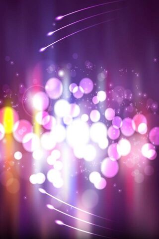 Radiant Glow: A Dance of Colorful Lights ✨🌈