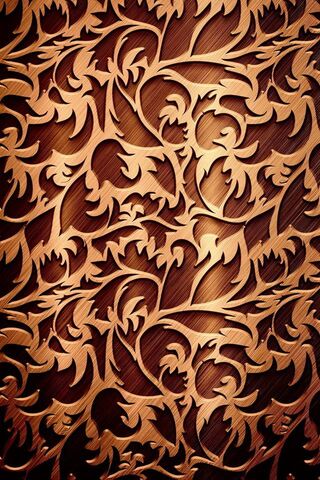 Elegant Bronze Flourish
